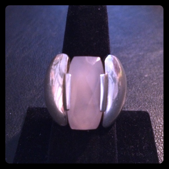 Jewelry - Pink Quartz and Silver 925 BEAUTIFUL RING