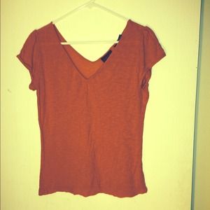 Large New York and Company shirt orange
