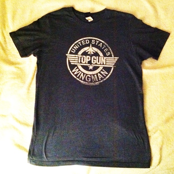 🚫SOLD in BUNDLE🚫Top Gun Tee - Picture 2 of 3