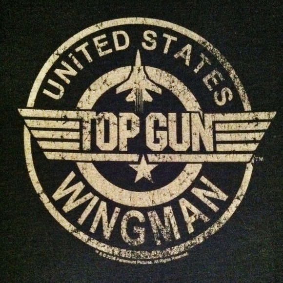 🚫SOLD in BUNDLE🚫Top Gun Tee - Picture 3 of 3