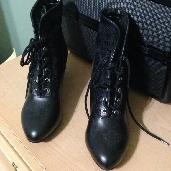 Victorian Style Ankle Boots