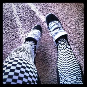 💲SALE 💲 Asos leggings with checker panel