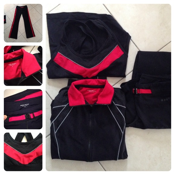 SOLD!! Bebe Sport Pants Jacket Top VGUC
