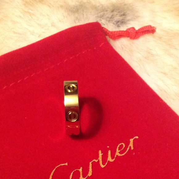 14k Gold Screw Ring ❤️