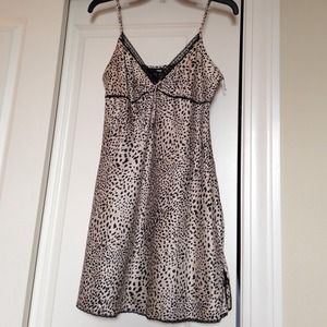 Sold💜Sexy leopard silky nighty