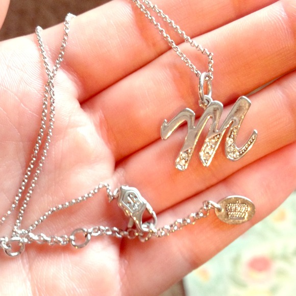 NWOT Juicy Couture "M" necklace!
