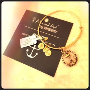 Alex and Ani anchor bracelet