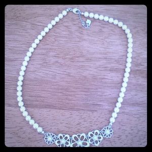 Authentic pearls swarovski necklace