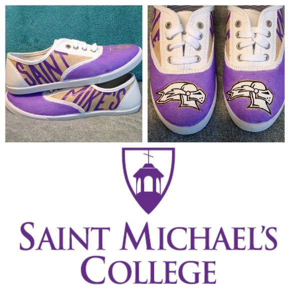 Custom St. Mike's shoes for @owlsinboots11 :)