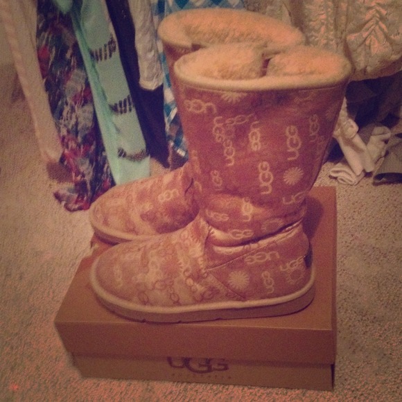Long Ugg printed Uggs