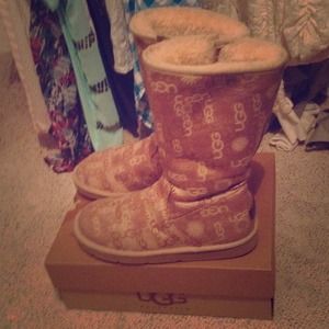 Long Ugg printed Uggs