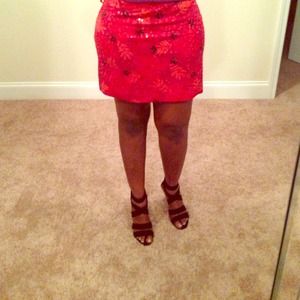Express mini sequin skirt