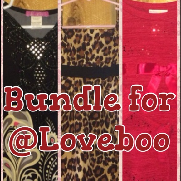 3 girls dress and adult sweater bundle