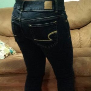 American Eagle, stretch, skinny leg jeans, size 6,