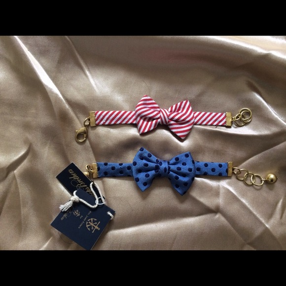 Brooks brothers bow bracelets