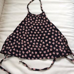 ❌SOLD❌Brandy Melville Rose Halter