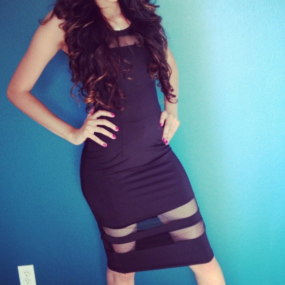 Long tight dress!