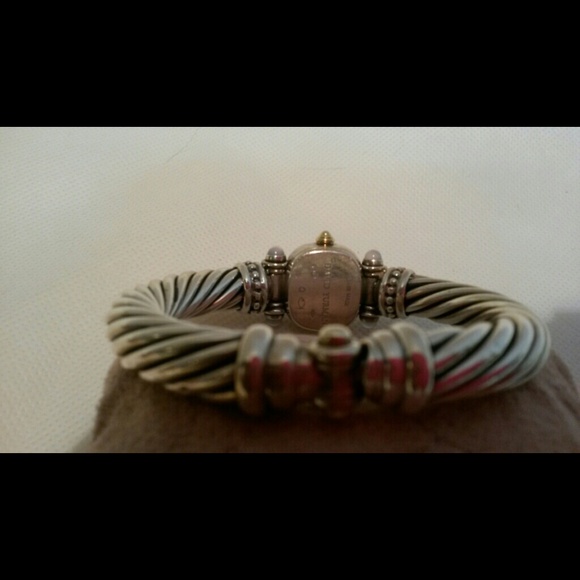 David Yurman Diamond Cable Watch Bracelet! - Picture 2 of 4