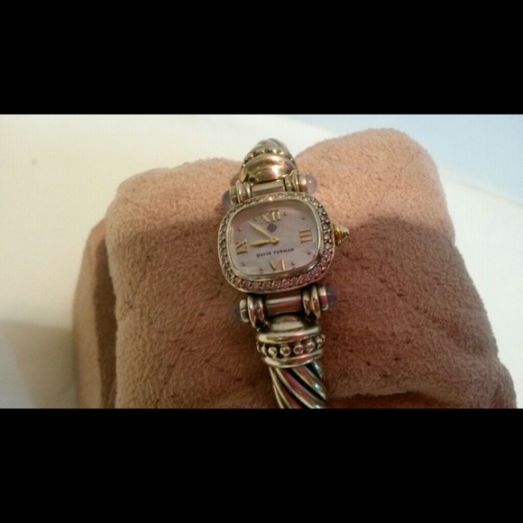 David Yurman Diamond Cable Watch Bracelet! - Picture 3 of 4