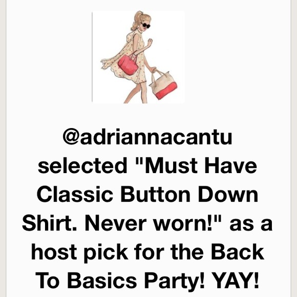 🌸🎉HOST PICK🎉Classic Button Down - Picture 3 of 3