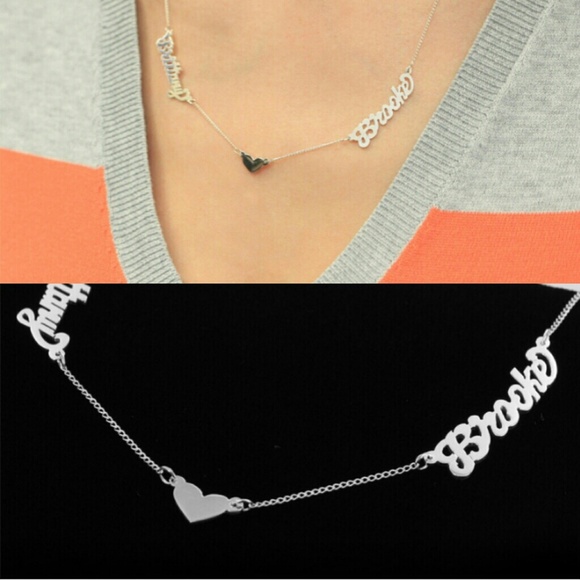 Couples Name Necklace