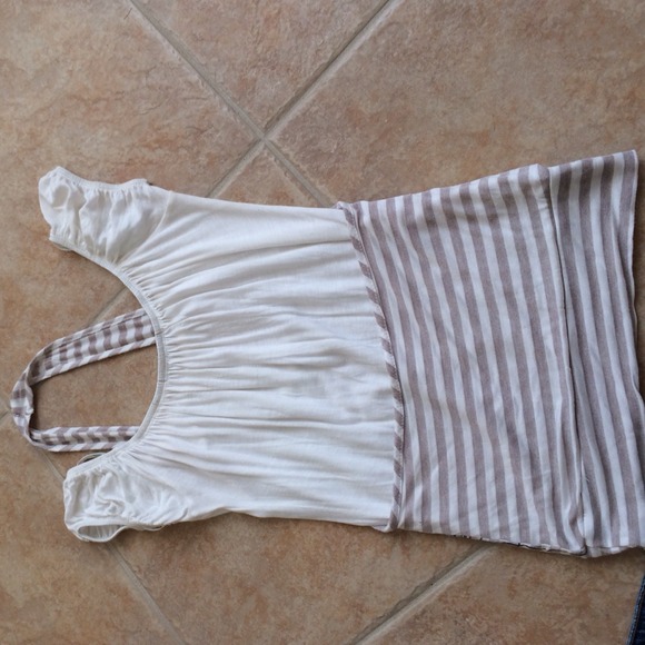 Papaya halter & cap sleeve top - Picture 3 of 3