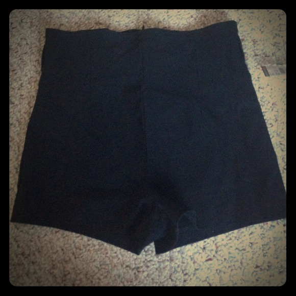 Body Central high waisted black shorts size small
