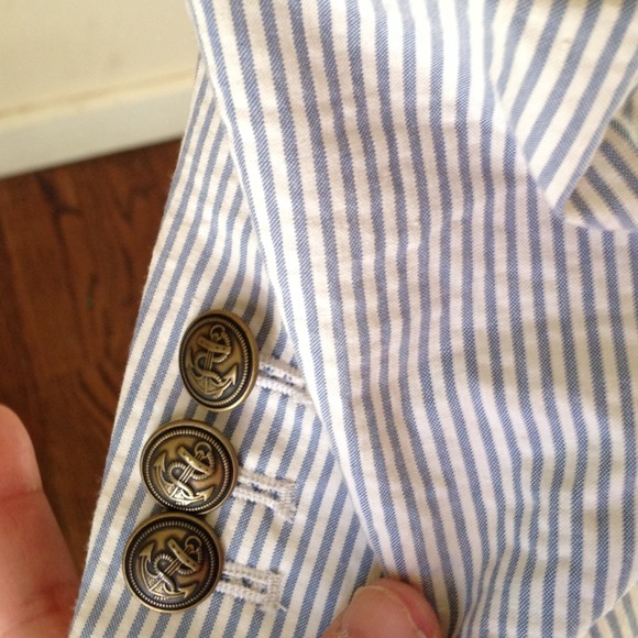 J.Crew Spring nautical blazer - Picture 3 of 4