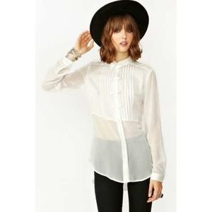 Chiffon Bow Blouse