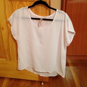 NWOT White blouse