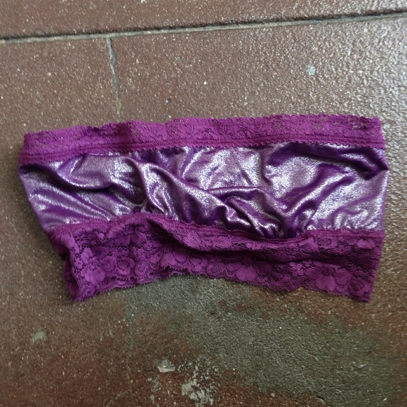 Shimmer and Lace Bandeau