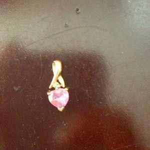 Necklace charm and chain