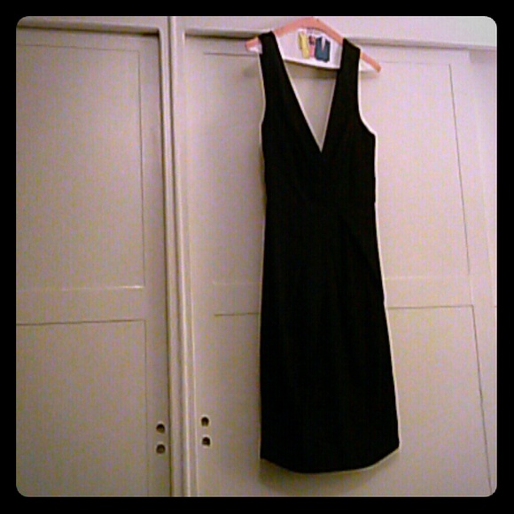 A black dress