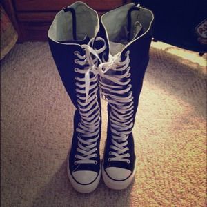 Long High Top Converse