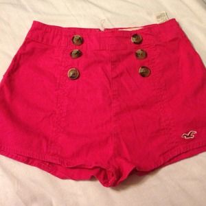 High waisted shorts