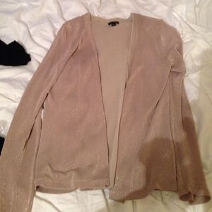 ⛔️Sold⛔️Gold cardigan