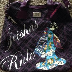 Ed Hardy Geisha Purse
