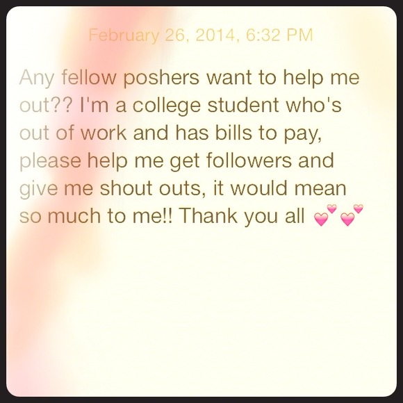 Please help me out!!! Much love xoxoxo 💕💕