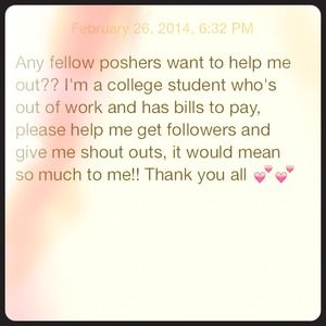 Please help me out!!! Much love xoxoxo 💕💕