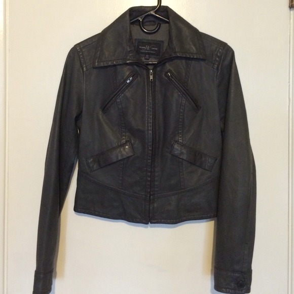 Wilsons Leather Jackets & Blazers - Wilsons Leather dark gray leather jacket xs