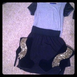Black Cassia heels