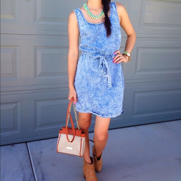 SOLD🚫Denim chambray dress🚫