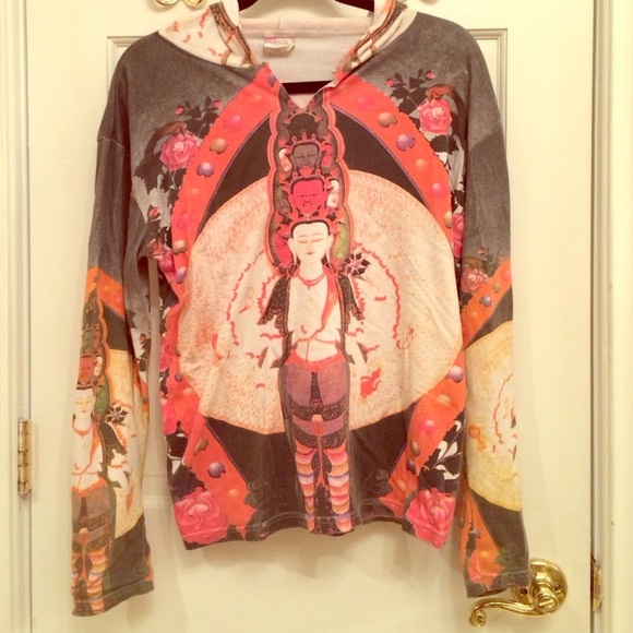 Lucky brand look hooded top