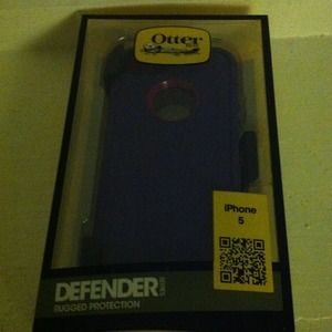 OTTERBOX DEFENDER SERIES IPHONE 5 CASE-PURPLE