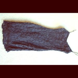 Little lace black dress