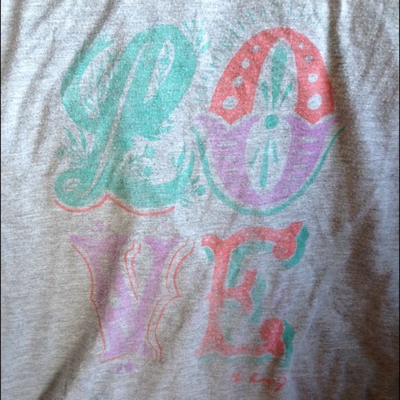 ♦️BUNDLED♦️ 💜LOVE Racerback Tank💜 - Picture 4 of 4