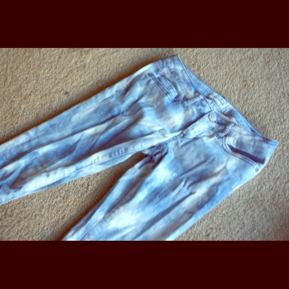 Aeropostale tie dye jeans