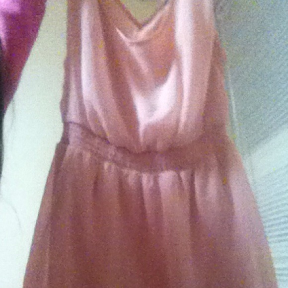 Faded pink dress. Perfect for spring occasions!