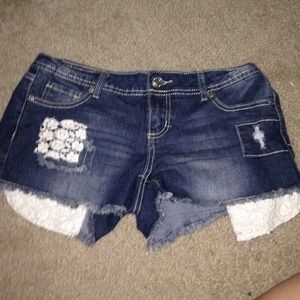 Jean shorts