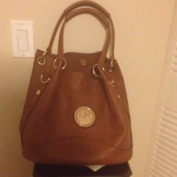 MK brown large handbag